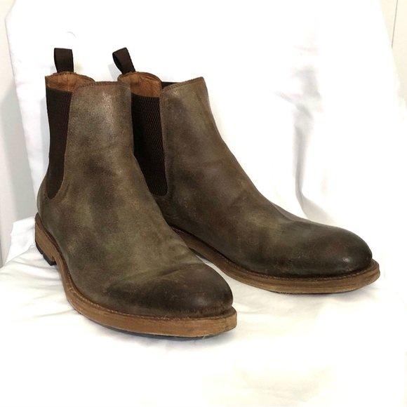 Frye Shoes Frye Distressed Leather Chelsea Boots Poshmark